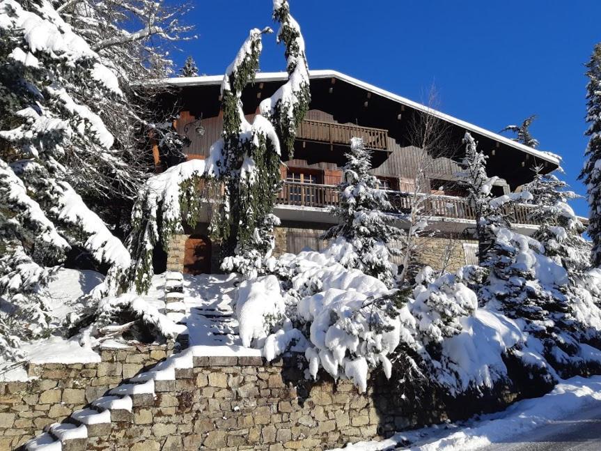 Chalet Horizon Blanc Megeve Exterior photo